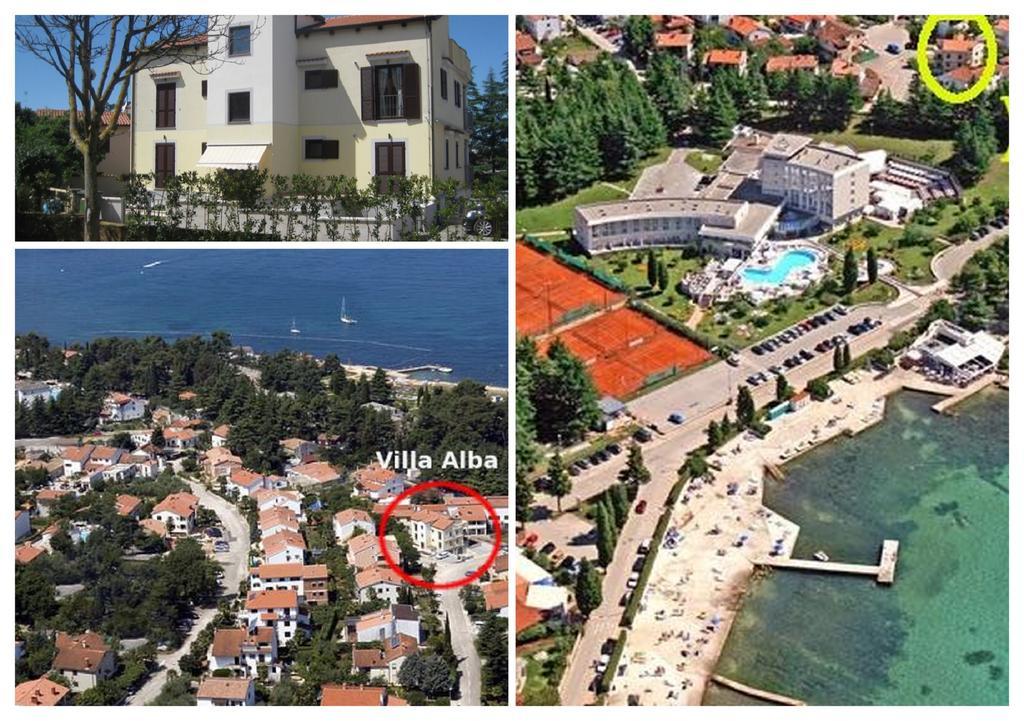 Apartments Villa Alba Poreč Eksteriør billede